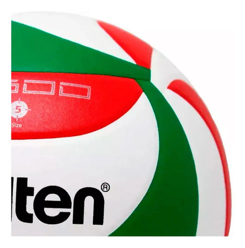 Balon Volleyball Voleibol Molten 3500 Tricolor #5 Verde/rojo/blanco