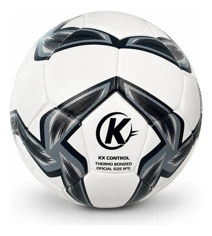 Pelota Fútbol Kx Strike Thermosellada Oficial N°5 Mmsports Blanco/negro