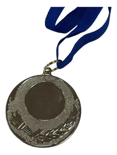 Pack Podio Basico: Copa Balon De Oro 37 Cm + 5 Medallas Dorado