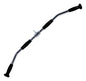 Barra Dorsales Para Polea Cromada Con Movimiento 92cm Rhino Negro