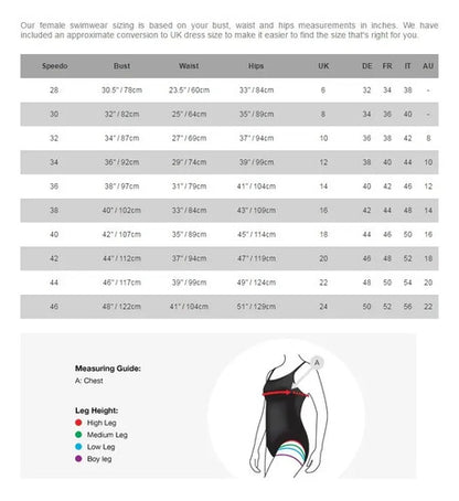 Malla Dama Speedo Placement Digital Powerback