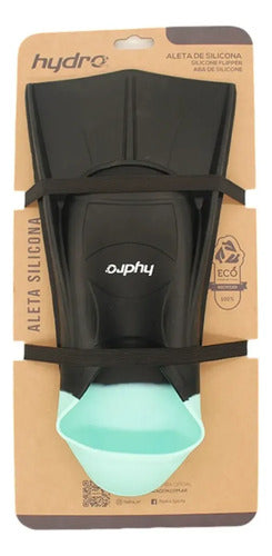 Patas De Rana Hydro Silicona 2.0 Adulto Negro Mmsports