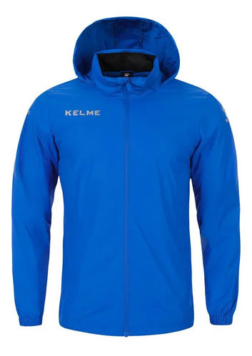 Campera De Lluvia Deportiva Kelme C/capucha Y Cierres M&m
