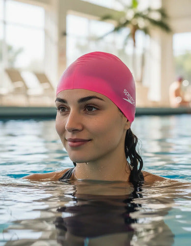 Gorra De Natación Speedo Para Pelo Largo