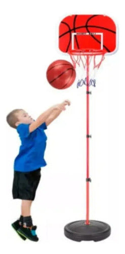 Tablero De Basquet Infantil Regulable Altura 1.50