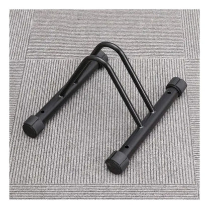Soporte De Pared Zuba T038 Para 1 Bicicleta Al Piso Negro