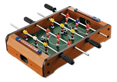 Mini Futbolito De Madera - Juego De Mesa Para Niños Madera