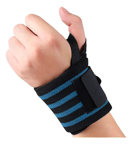 Muñequera Estabilidad Entrenamiento Gym Gimnasio Crossfit Colores Surtidos