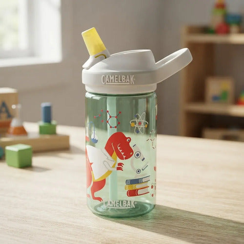 Botella Camelbak Eddy Kids Niño 400ml Mmsports Cientifico Dino
