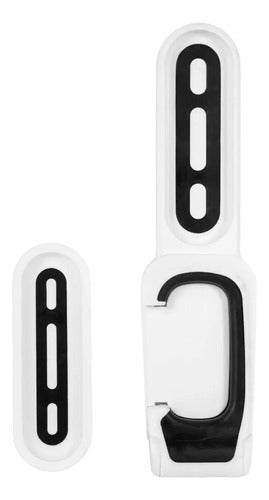 Soporte Vertical En Pared Para Bicicleta 30kg - Zuba Blanco