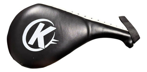 Palmetas Artes Marciales Profesional Alta Calidad Taekwondo Negro