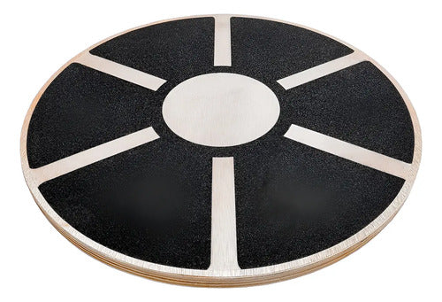 Plataforma Tabla Equilibrio Balance Board De Madera - Rhino Negro