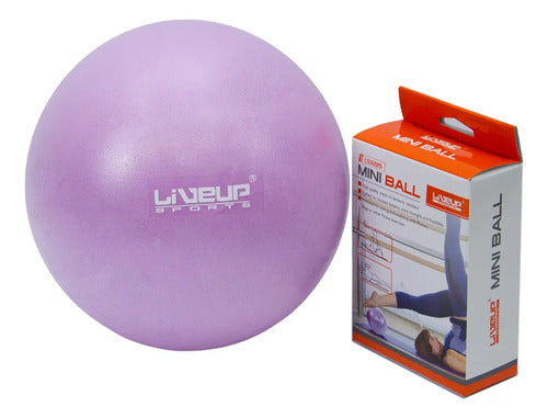 Mini Pelota Pilates Yoga Gym 20cm Livepro Violeta