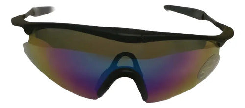 Lentes Bicicleta Ciclismo Negro Cristal Colorfull Zuba Colorfull Negro