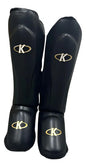 Protector De Empeine Y Tibia Pro K'nex Negro L