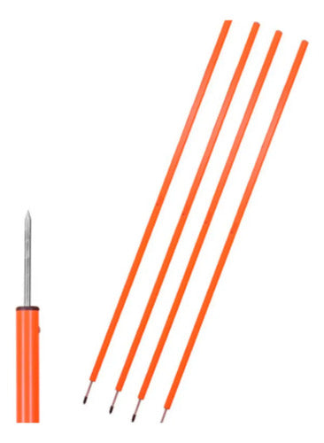 Estaca 1.70 Mts Pro Entrenamiento Naranja