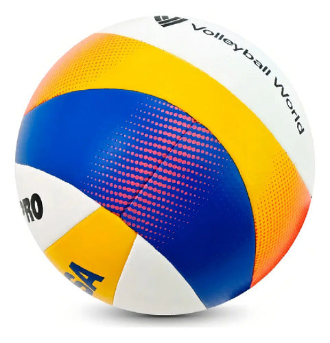 Mikasa Bv550c Balón Vóley Playa Blanco/amarillo/azul Mmsport Blanco/amarillo/azul