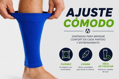 Pack X10 Pares Medias Fútbol Sin Pie Colores Surtidos Surtido Unico
