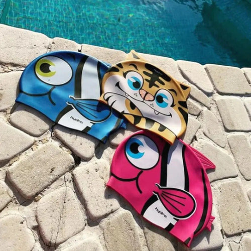 Gorra de Natación Hydro Animals – Niños 4-12 años