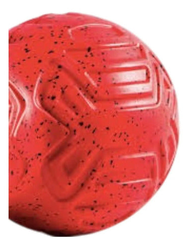Pelota De Masaje Doble Livepro Peanut 19.5 Cm Rojo