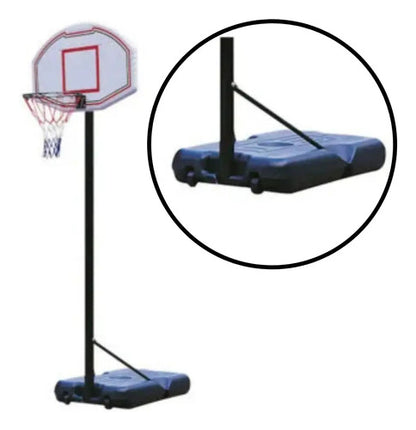 Tablero De Basquet Con Pie Altura 3.05m - Mmsports