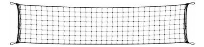 Red Volley Economica S/banda 9.5* 1mts Negro