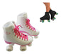 Patin Artistico Bota Dura Knex 4 Ruedas + Color Rosa Chicle 27 25.0 Mm Mm Rosa Chicle