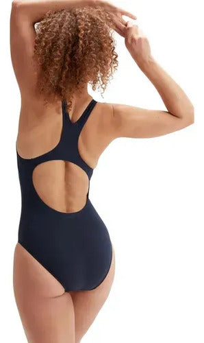 Malla De Natacion Dama Speedo Digital Printed Azul Geométrico 40