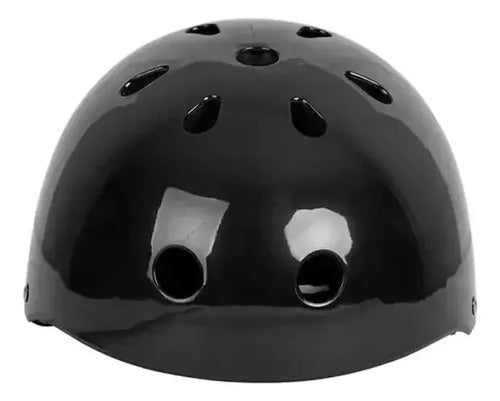 Casco Skate Para Niño Ksport Negro Mmsports Negro M