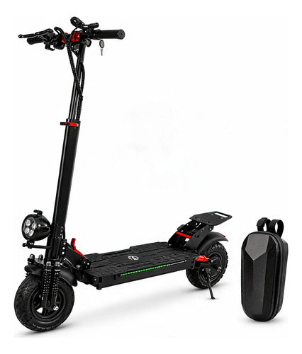 Monopatín Eléctrico Knex Urban - Motor 800w - 48v*10.4ah Negro