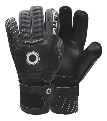 Guantes De Arquero Para Niños Elite Sport Warrior Color Negro Talle 3