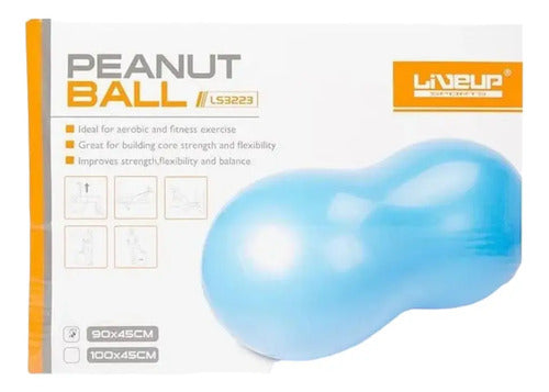 Pelota De Pilates Mani 90cm Livepro Celeste
