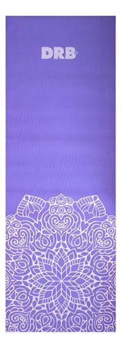 Colchoneta Yoga Mat Impresa 20 | Drb® Violeta