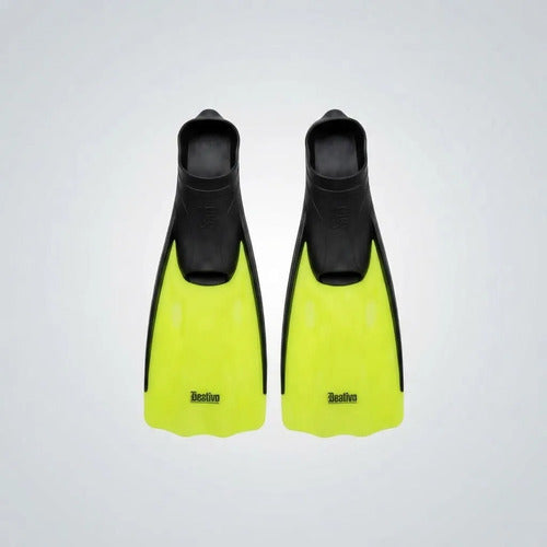 Patas De Rana Hydro Natacion Aletas Amarillo Adulto Amarillo M