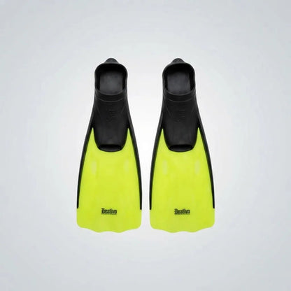 Patas De Rana Hydro Natacion Aletas Amarillo Adulto Amarillo M