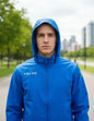 Campera De Lluvia Deportiva Kelme C/capucha Y Cierres M&m