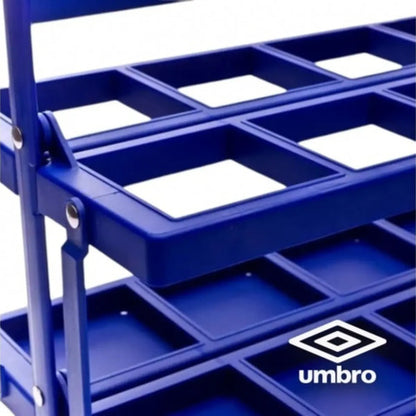 Canasto Para 8 Botellas O Caramañolas Ligero/portátil Umbr Azul