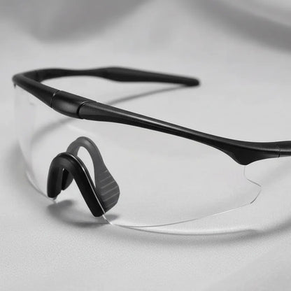 Lentes Ciclismo Transparentes Zuba Transparente Negro