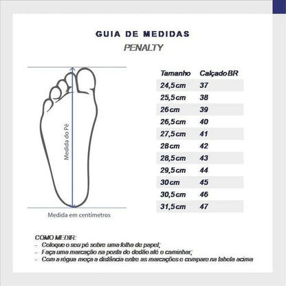Calcetines White Storm Talla 39-44 Penalty Blanco
