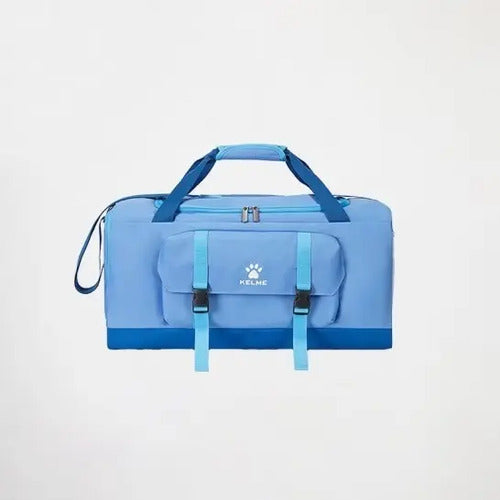 Bolso Deportivo Gimnasio Resistente Celeste Kelme-uy Liso