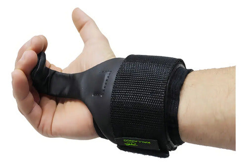 Gancho Poder Agarre Profesional Muñequera Strap Kallango