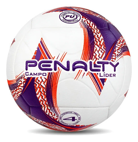 Pelota Campo Lider N4 Xxiii Penalty Naranja