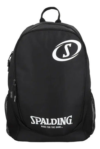 Mochila Deportiva Spalding Negro Liso