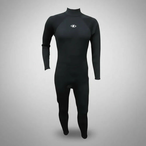 Traje Neopreno Largo Unisex Para Surf Natacion 3mm Mmsports Negro L 3 Mm