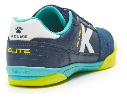 Calzado Futsal Kelme Elite Navy Blue - Lime Mmsports