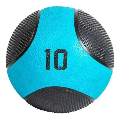 Balón Medicinal Pvc 10kg Livepro Negro