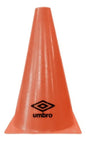 Cono De Entrenamiento 23cm Apilable Y Lavable Umbro Naranja