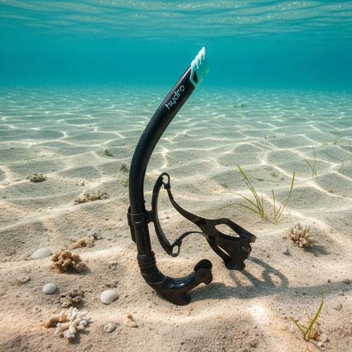 Snorkel Frontal Hydro 1.0 Natacion Entrenamiento Negro\ Negro
