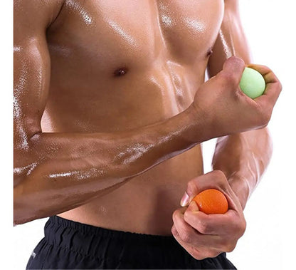 Pelotas Hand Grip Ejercitador De Mano Masaje - Livepro Naranja / Verde / Azul