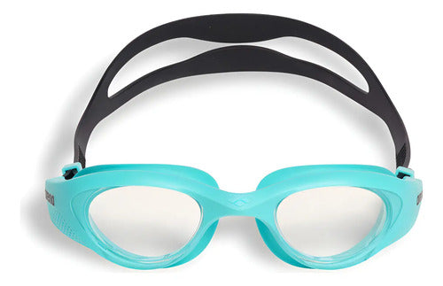 Lentes Arena The One - Btu Color Celeste Agua - Negro